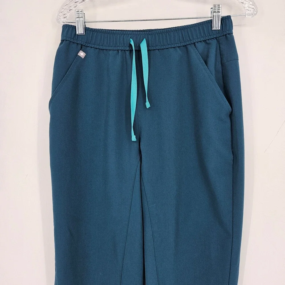 Figs Scrub Pants Mens Small Tansen Caribbean Blue Jogger Healthcare Uniforms